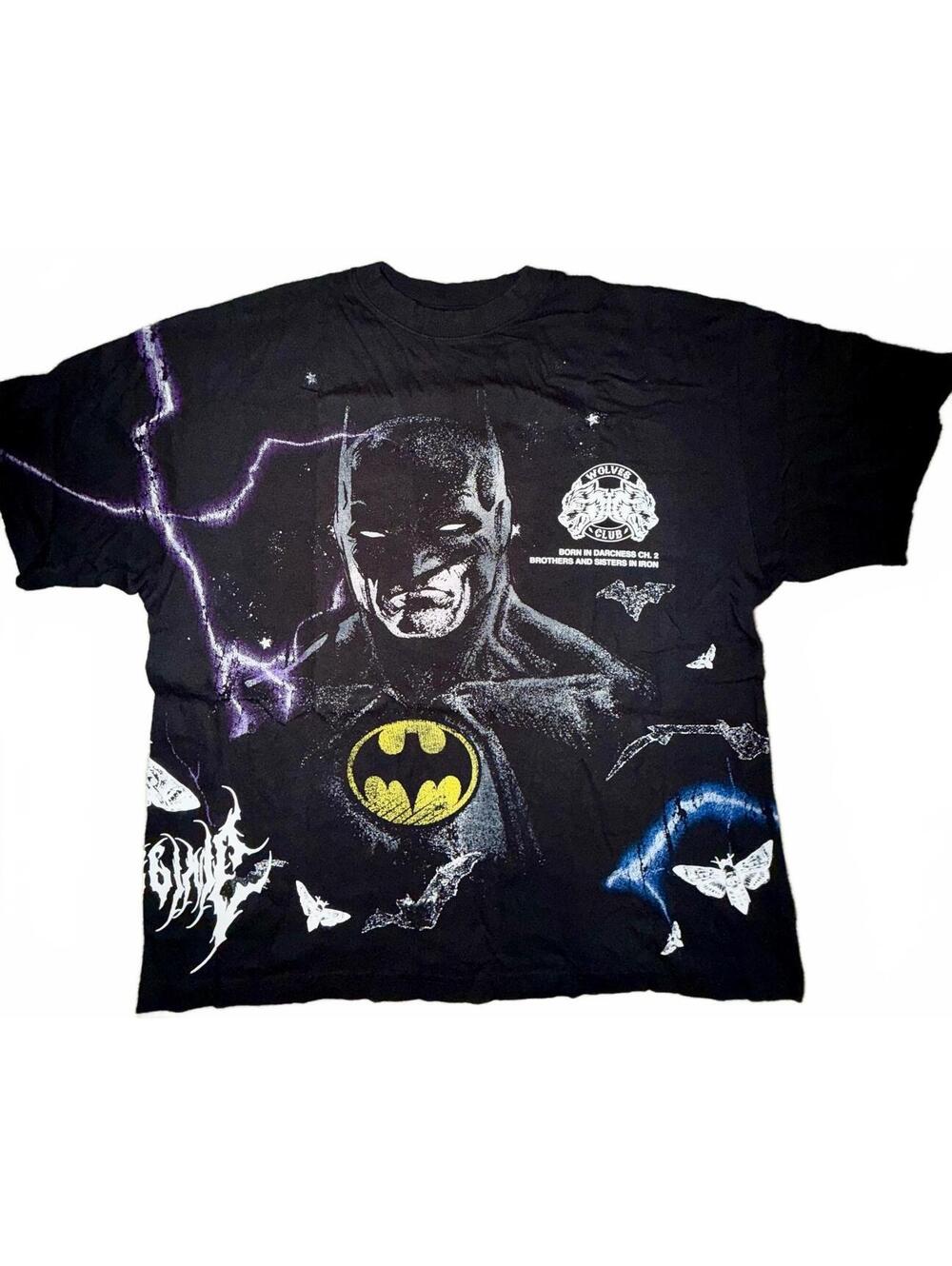 DARC SPORT BATMAN "SIDE BY SIDE" SERIES OVERSIZED TEE MEDIUM